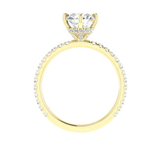 Load image into Gallery viewer, The Capri - Round Cut Compass Prong Ring
