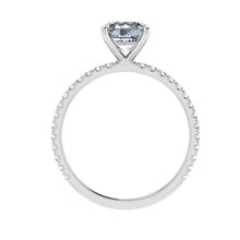 Load image into Gallery viewer, The Haven - Emerald Cut Solitaire Ring