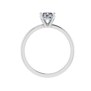 The Natalie - Emerald Solitaire Ring