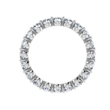 Load image into Gallery viewer, The Riley - Single Prong Eternity Band