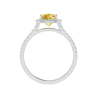 The Ziva - Cushion Cut Ring