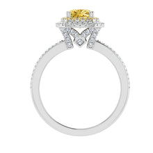 Load image into Gallery viewer, The Gabriella - Cushion Cut Ring
