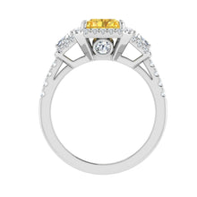 Load image into Gallery viewer, The Adele - 3 Stone Ring