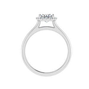 The Shelby - Radiant Cut Halo Ring