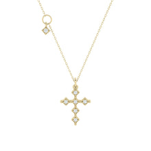 Load image into Gallery viewer, Cross Pendant with Accent