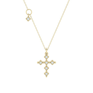 Cross Pendant with Accent