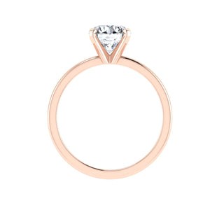 The Kennedy- Round Solitaire Ring