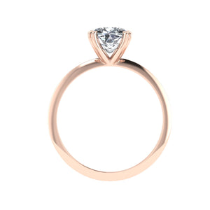 The Millie- Double Claw Cushion Ring