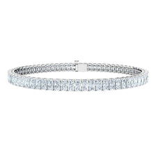 Load image into Gallery viewer, Emerald Tennis Bracelet