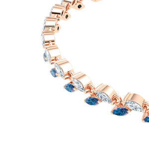 Marquise Sapphire Bracelet