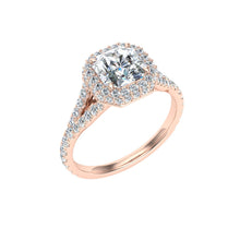 Load image into Gallery viewer, The Lylah - Asscher Cut Ring