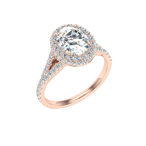The Clementine- Oval  Cut Ring