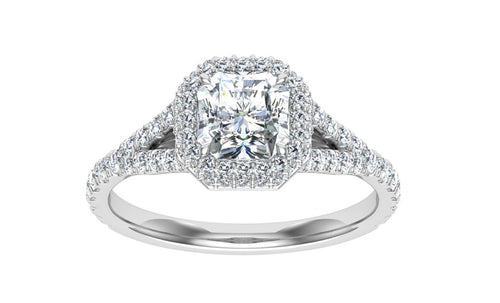 The Lylah - Asscher Cut Ring