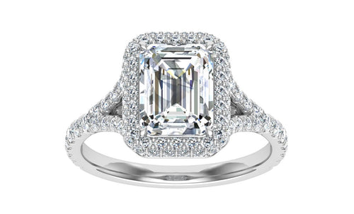 The Karina - Emerald Cut Ring