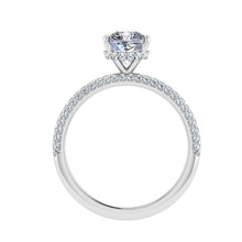 Load image into Gallery viewer, The Elliot - Asscher Cut Micro Pavé Ring