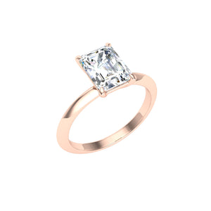 The Scout - Emerald Cut Solitaire Ring
