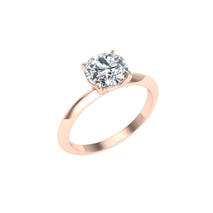 The Paisleigh  - Round Cut Solitaire Ring