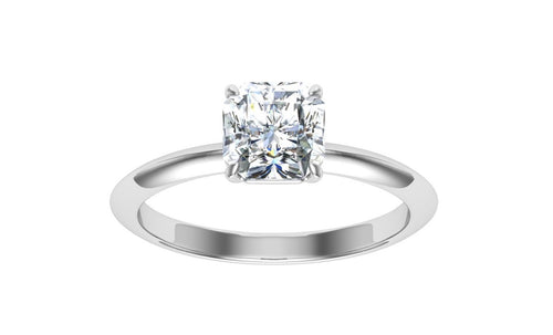 The Noor - Asscher Cut Solitaire Ring