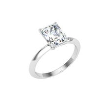 Load image into Gallery viewer, The Scout - Emerald Cut Solitaire Ring
