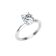 Load image into Gallery viewer, The Crystal - Oval Cut Solitaire Ring