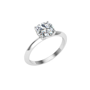 The Paisleigh  - Round Cut Solitaire Ring