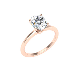 The Makenzie- Oval Cut Solitaire Ring