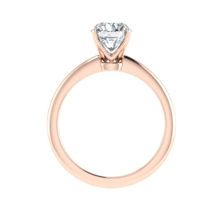 The Armani -Round Cut Solitaire Ring