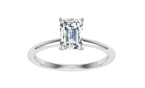 The Aniyah- Emerald Cut Solitaire Ring