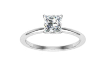 Load image into Gallery viewer, The Palmer - Princess Cut Solitaire Ring