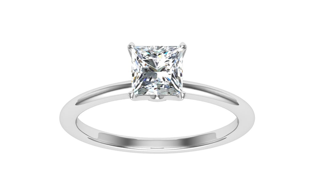The Palmer - Princess Cut Solitaire Ring