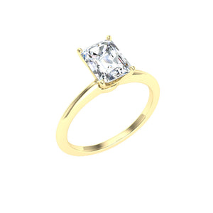 The Aniyah- Emerald Cut Solitaire Ring
