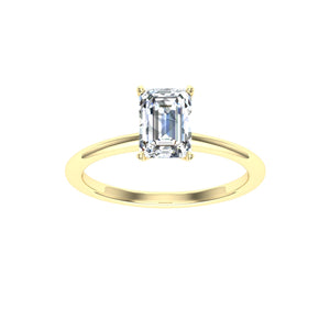 The Aniyah- Emerald Cut Solitaire Ring