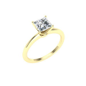 The Palmer - Princess Cut Solitaire Ring