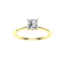 Load image into Gallery viewer, The Palmer - Princess Cut Solitaire Ring
