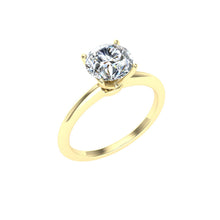 Load image into Gallery viewer, The Armani -Round Cut Solitaire Ring