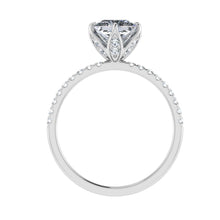 Load image into Gallery viewer, The Ophelia -  Princess Cut Scalloped Ring