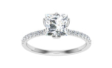 Load image into Gallery viewer, The Ophelia -  Princess Cut Scalloped Ring