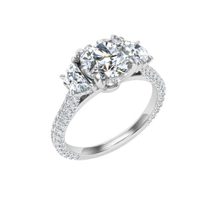 The Raelyn - Round 3 Stone Ring
