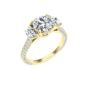 The Raelyn - Round 3 Stone Ring