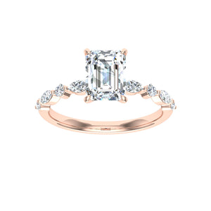 The Reese - Emerald Cut Ring