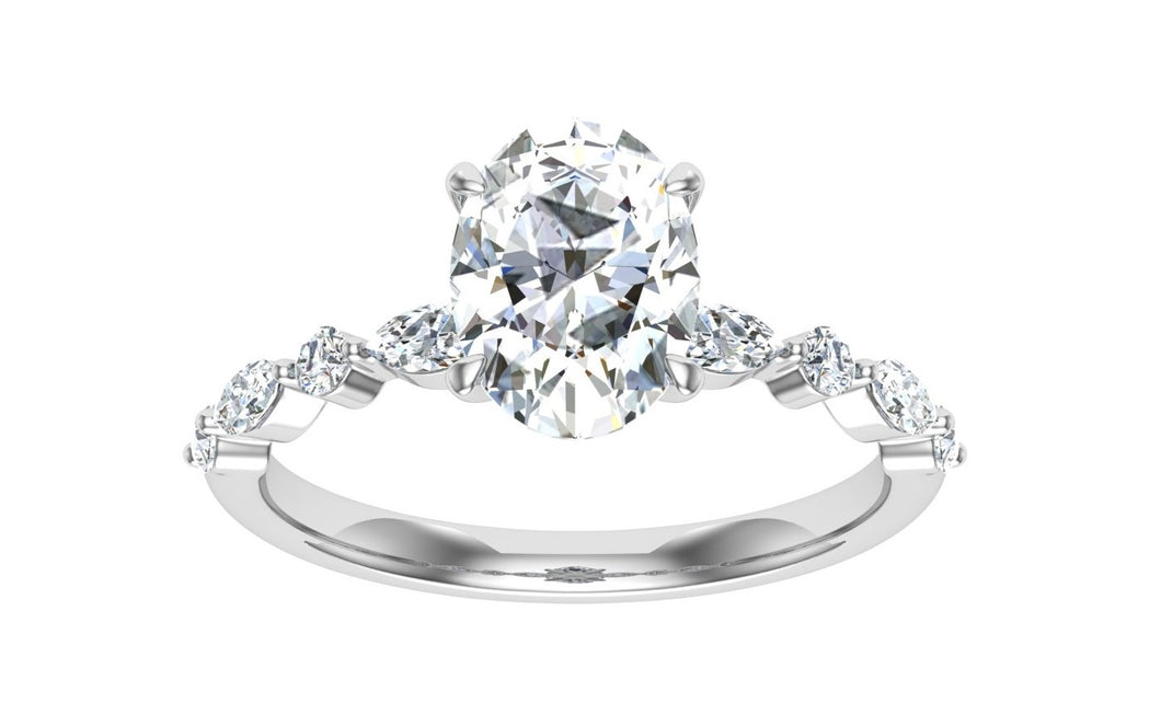 The Esther - Oval Cut Ring