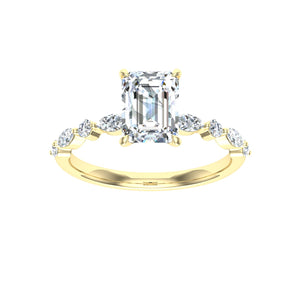 The Reese - Emerald Cut Ring