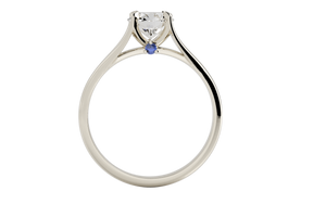 The Lana - 1CT Round Cut Ring