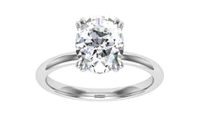 Load image into Gallery viewer, The Madeline - Double Claw Oval Cut Ring