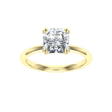 Load image into Gallery viewer, The Aitana - Double Claw Asscher Cut Ring