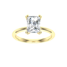Load image into Gallery viewer, The Mylah - Double Claw Radiant Cut Ring