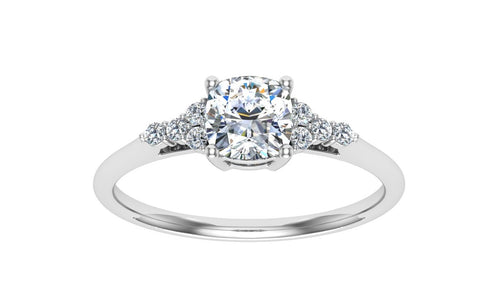 The Lacey - Cushion Cut Ring