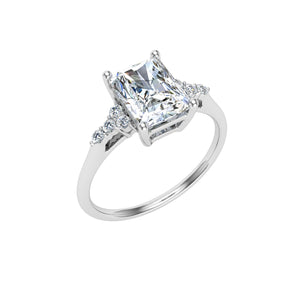 The Kinslee - Radiant Cut Ring