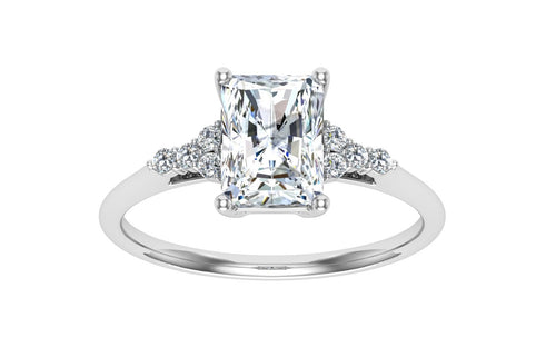 The Kinslee - Radiant Cut Ring