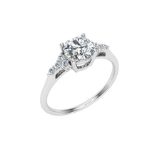 Load image into Gallery viewer, The Zaniyah - Round Cut Ring